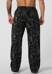 New Jogger Straight Trendy Fitness Pants Men's Camouflage Wide Leg Pants Breathable Running Sweatpants Loose Men Trousers