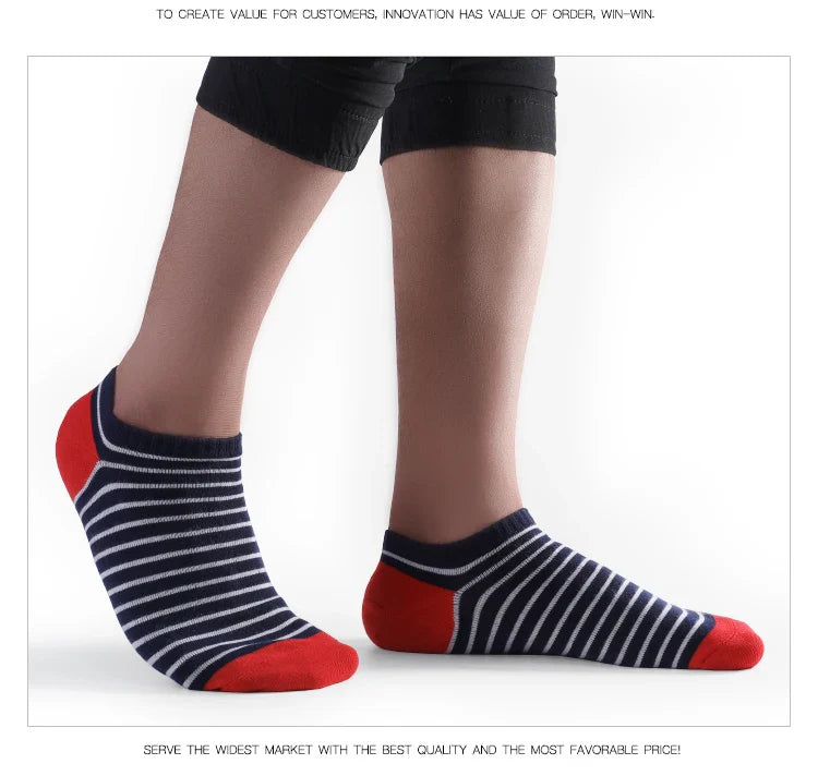 Breathable Cotton Low Cut Socks