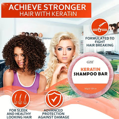 Keratin Thickening Shampoo Soap Bar