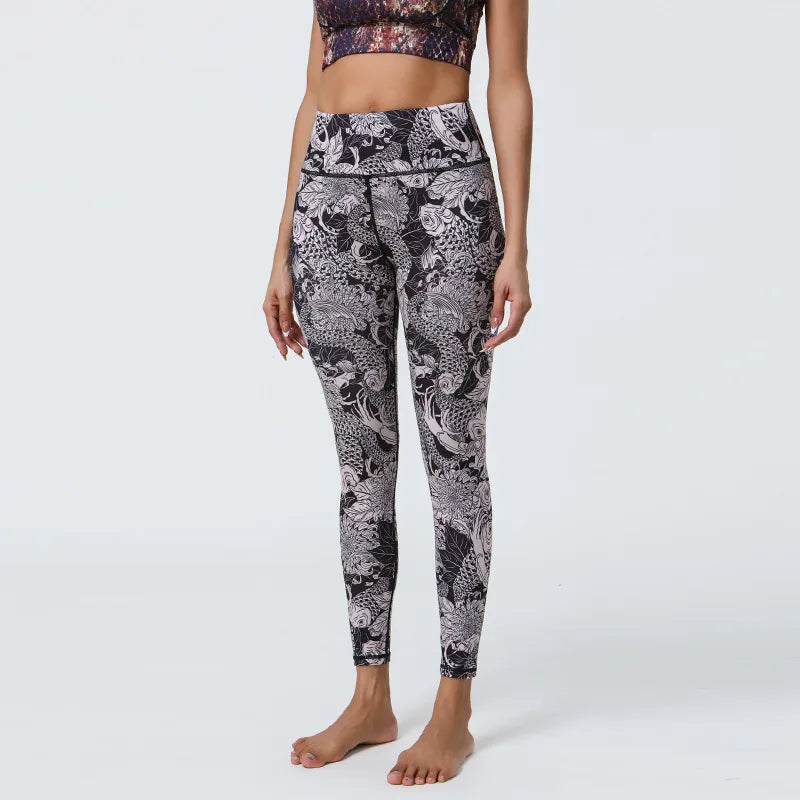 1PC Leggings Sport Women Fitness Seamless Print Yoga Pants Leggings for Fitness Running Sports Pants Fitness Slim Gym Leggings