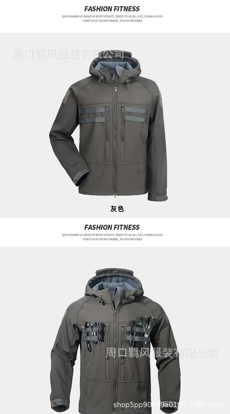 Insulated Waterproof Softshell Jacket