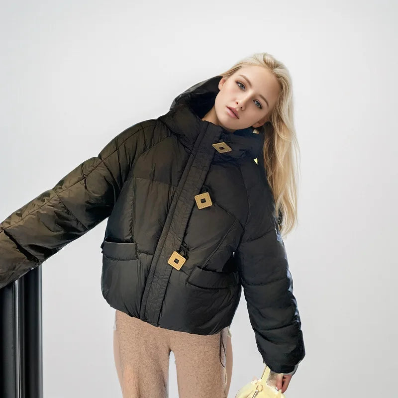Padded Hooded Winter Cotton Jacket