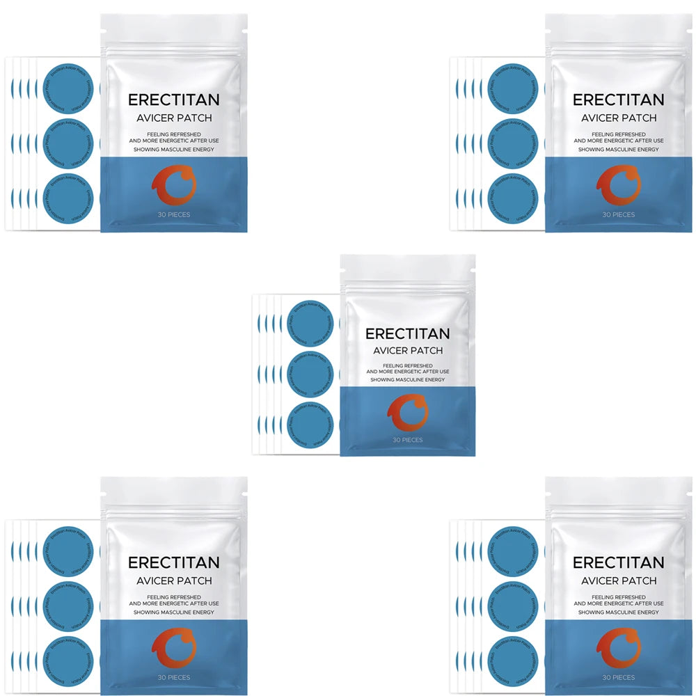 Men's Daily Skin Care Patch - All-in-One Gentle & Mild Formula, External Use for Full Body,Nourishes & Sustains Comfortable Skin
