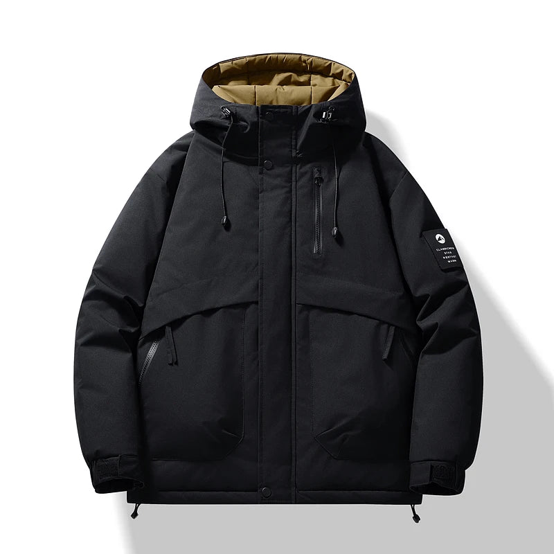 Thick Hooded Hiking Jacket