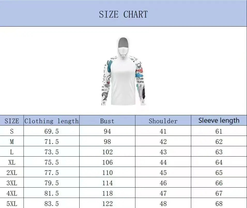 Hooded Design Fishing Shirt Summer Mask Lightweight Material Hooded Fishing Clothes Performance Fabric Outdoor Hoodie