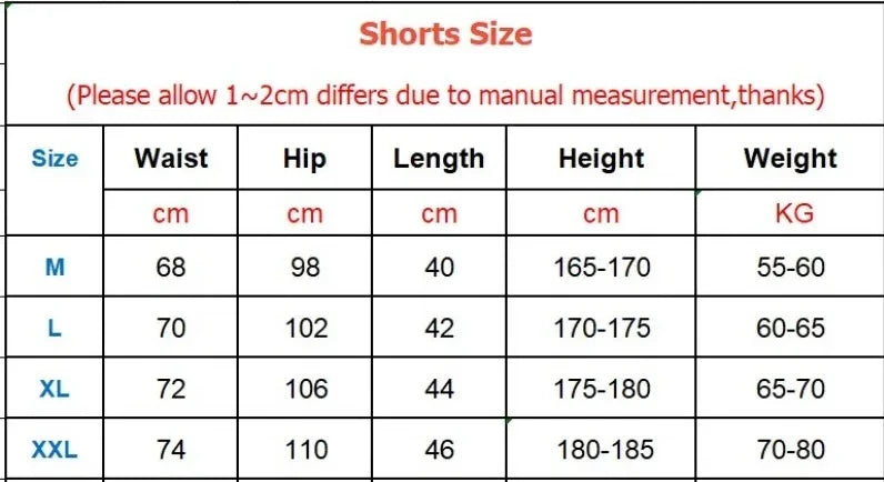 New Sports Shorts Men Beaching