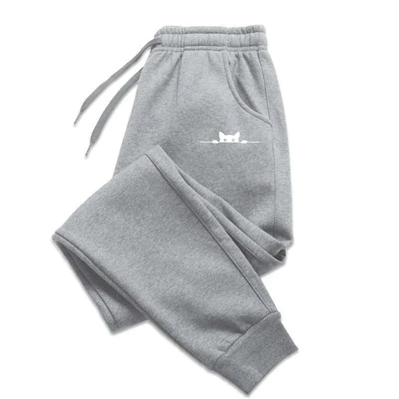 Versatile Soft Women's Baggy Joggers Fashion Comfortable Fitness Sweatpants Trousers
