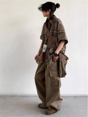 Ethnic Casual Beach Shirt Men