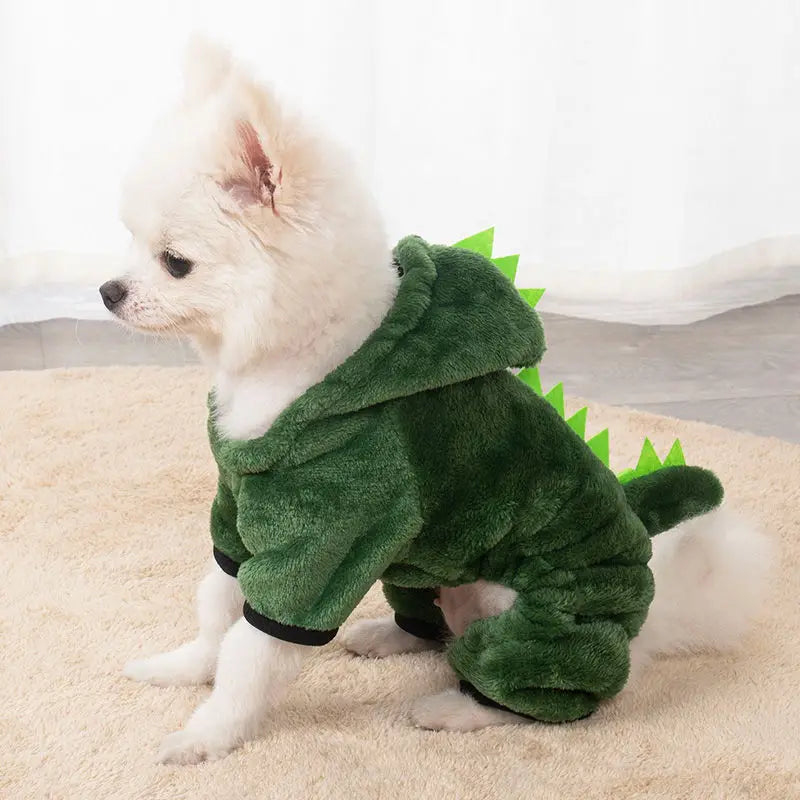 Soft Warm Fleece Dog Jumpsuit