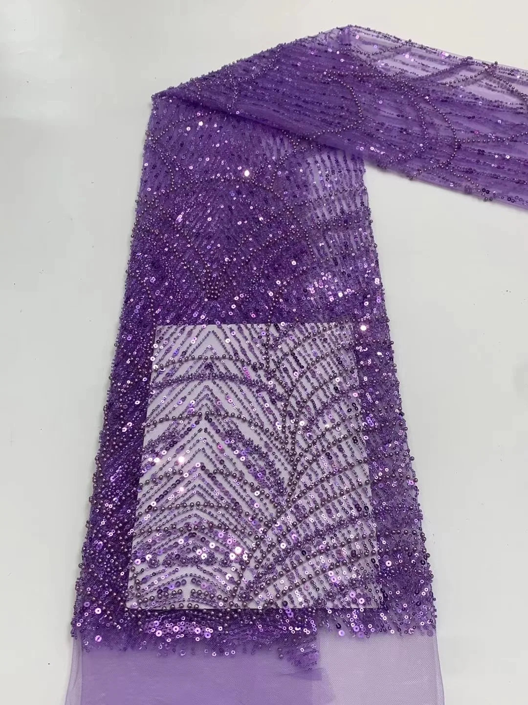 TITLE: Starlight Sequined Evening Gown Dress