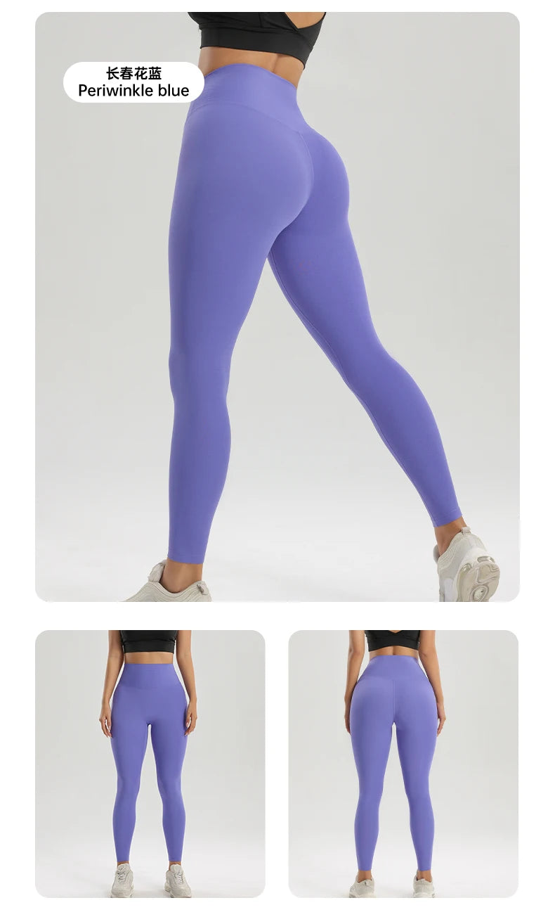 Yoga Leggings for Fitness Legging Sport Femme Slim Fit Pants Female Buttery Soft High Waist Leggins Push Up Gym Tights Women