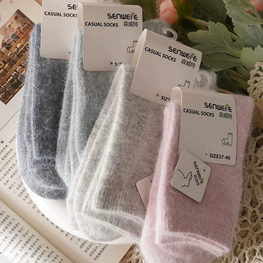 Plush Winter Mid Tube Socks