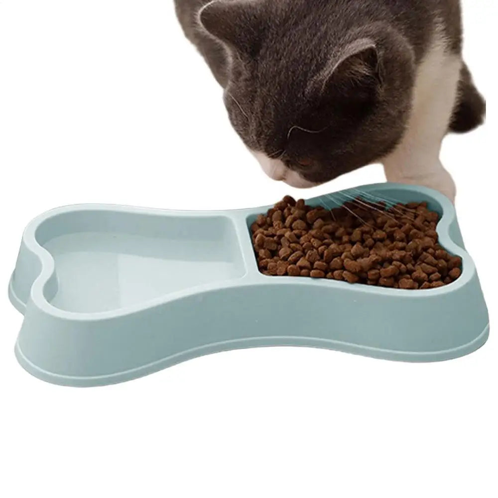 Bone Shaped 2-in-1 Feeding Set