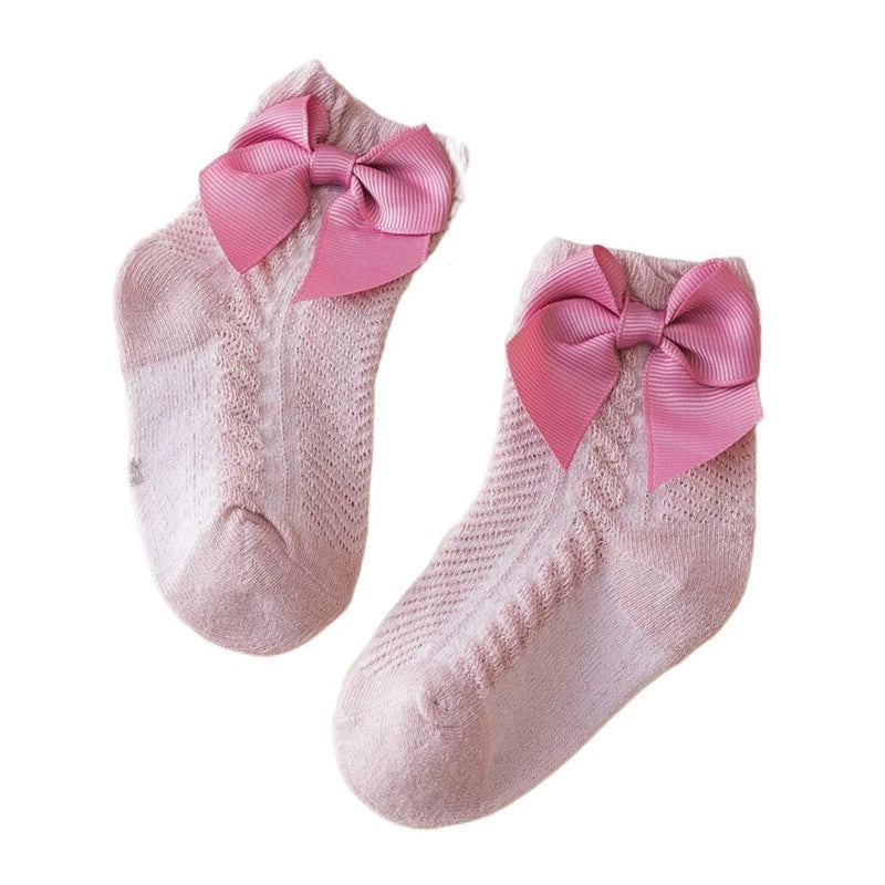 Animal Print Baby Crew Socks