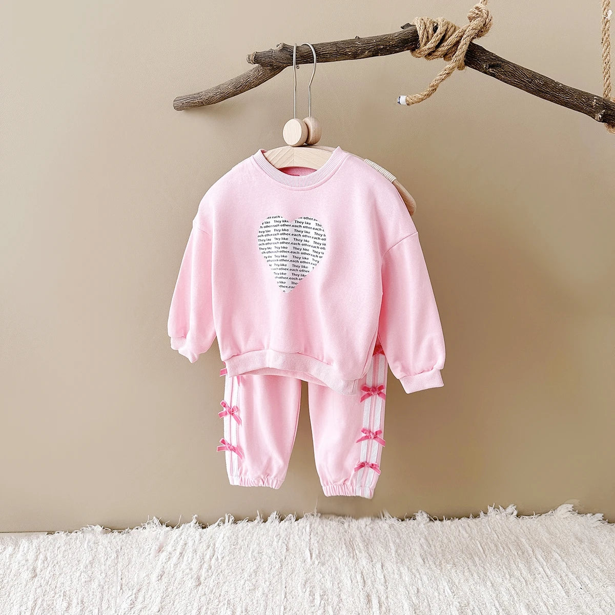 Sweet Baby Girl Autumn Set