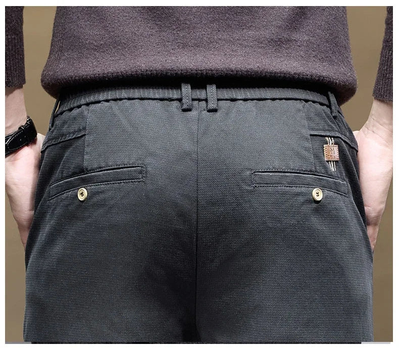 Winter Fleece Smart Casual Trousers