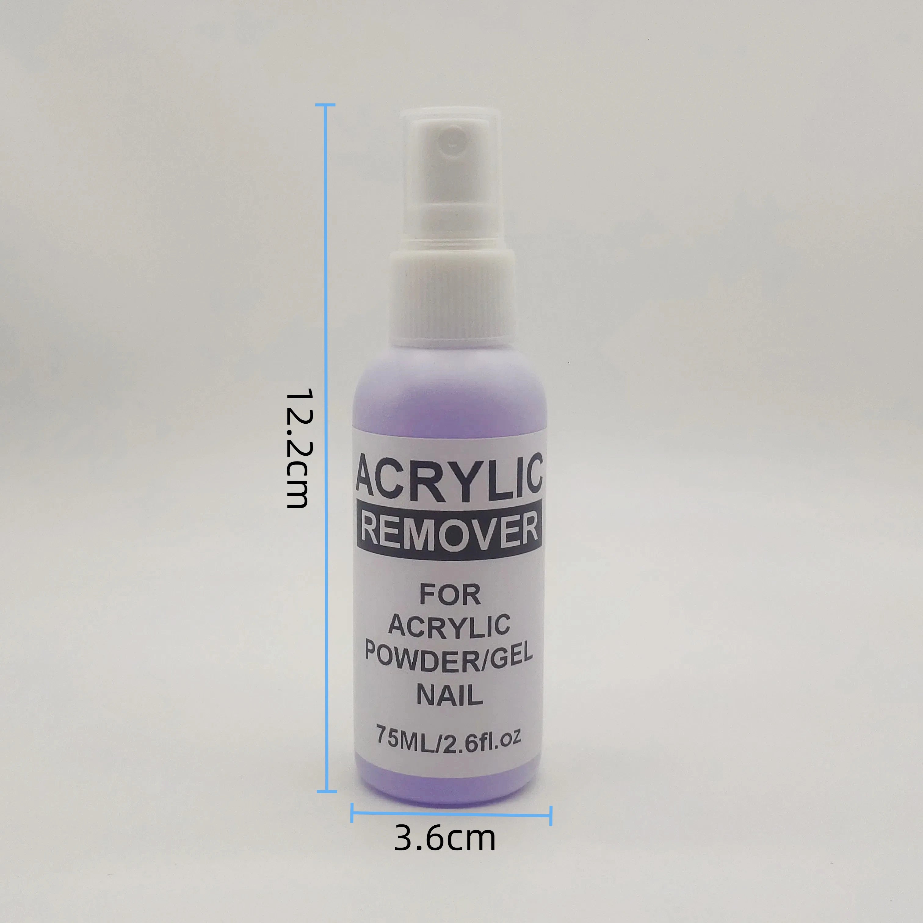 75ml Professional Acrylic Remover Liquid Nail Polish Remover Gel Remover