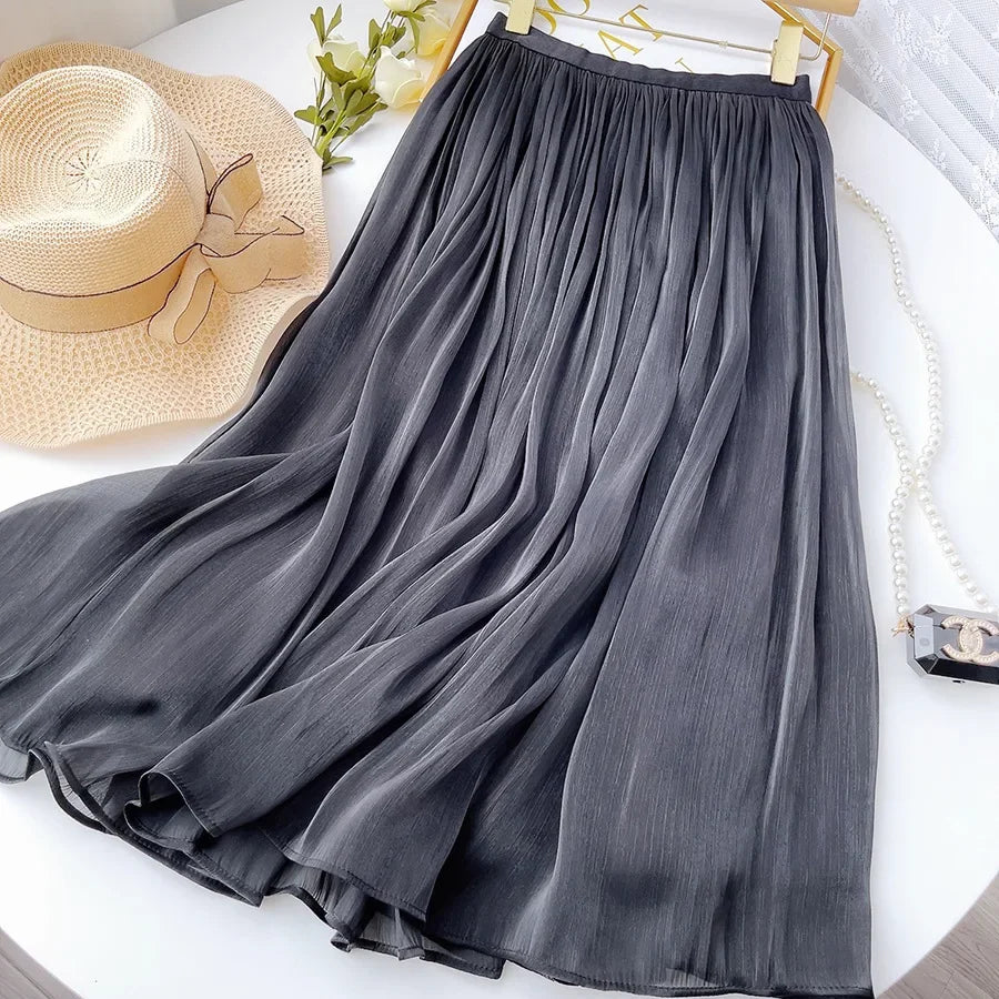 TITLE: Sophisticated Style A Line Skirt