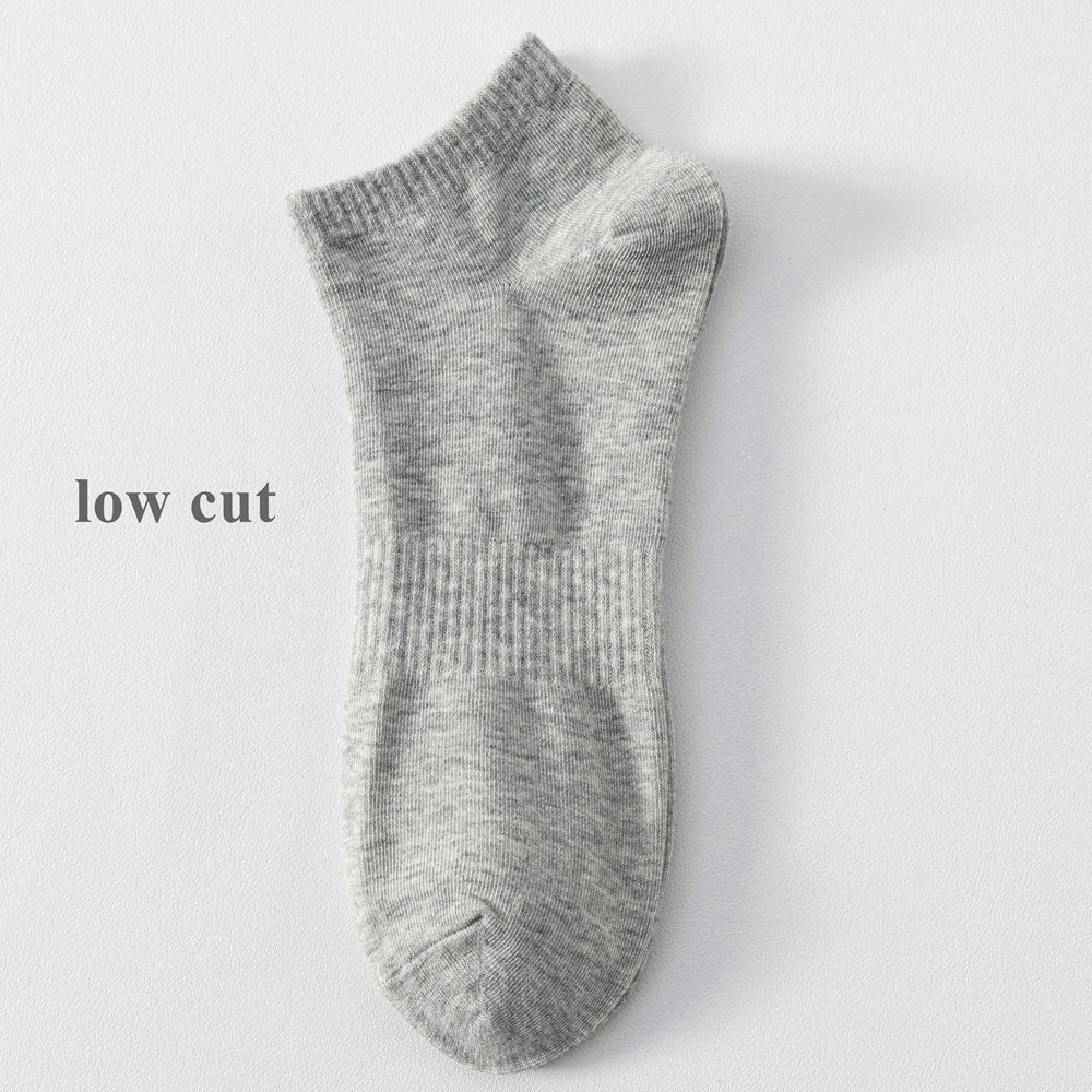 Plus Size Cotton Crew Socks