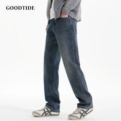 Fashion Casual Straight Jeans Autumn