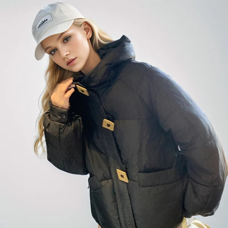 Padded Hooded Winter Cotton Jacket