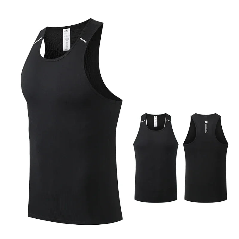 Sleeveless Athletic Fitness Training Vest