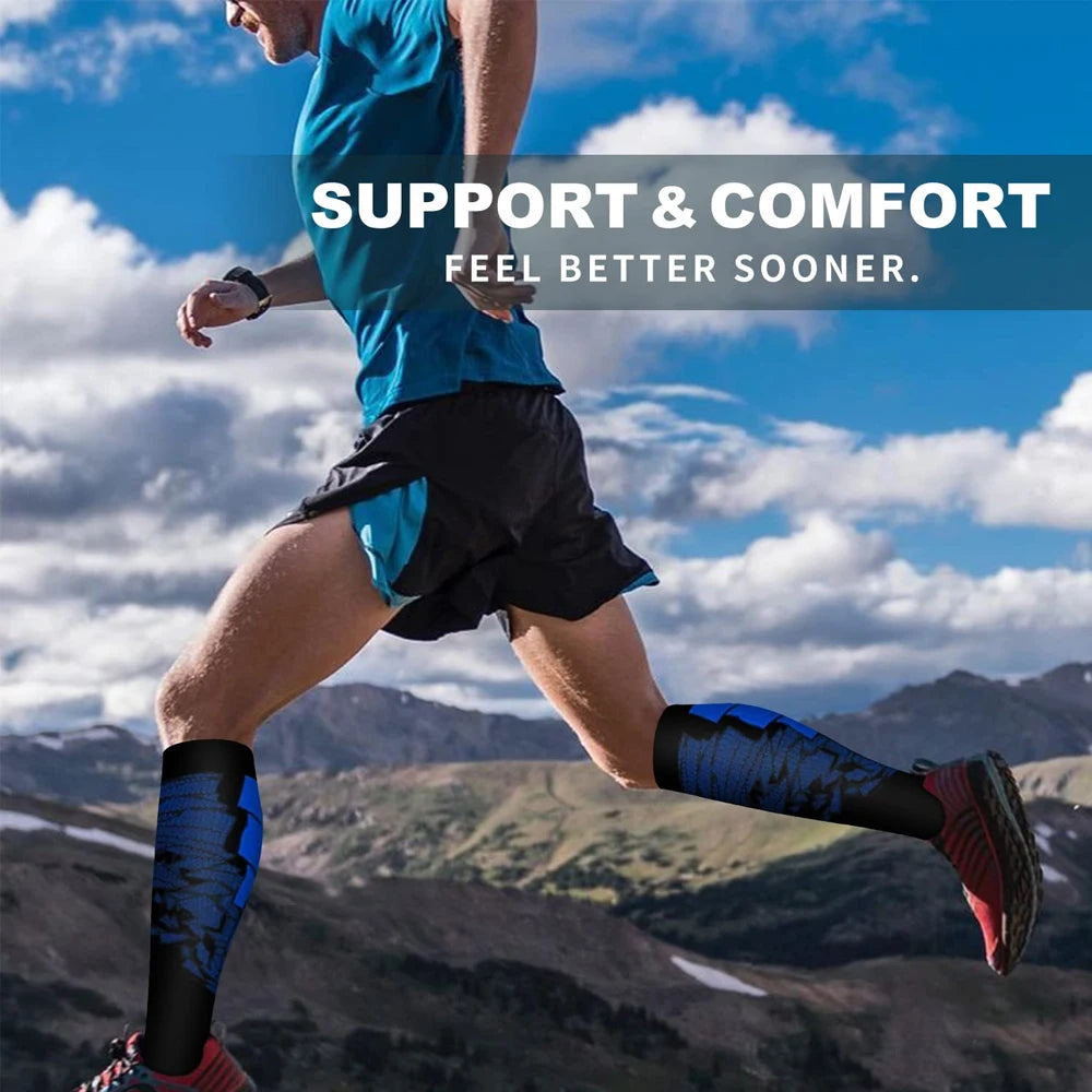 Compression Calf Support Sleeves