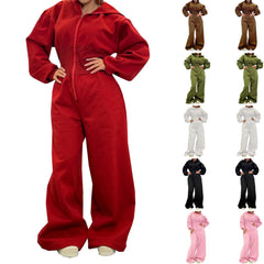 Casual Hooded Winter Jumpsuit