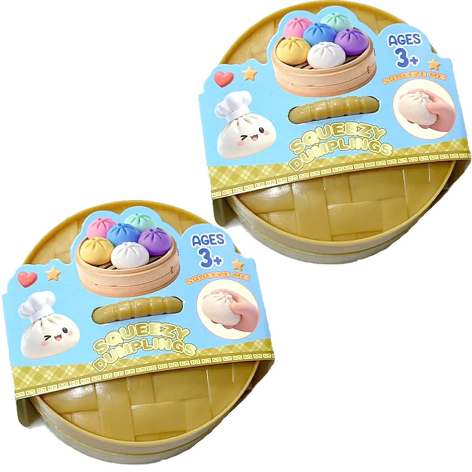 Glitter Dumpling Sensory Squeeze Toy