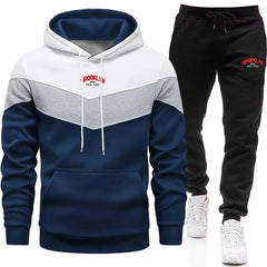 Men’s Autumn–Winter Sporty Jogger Set