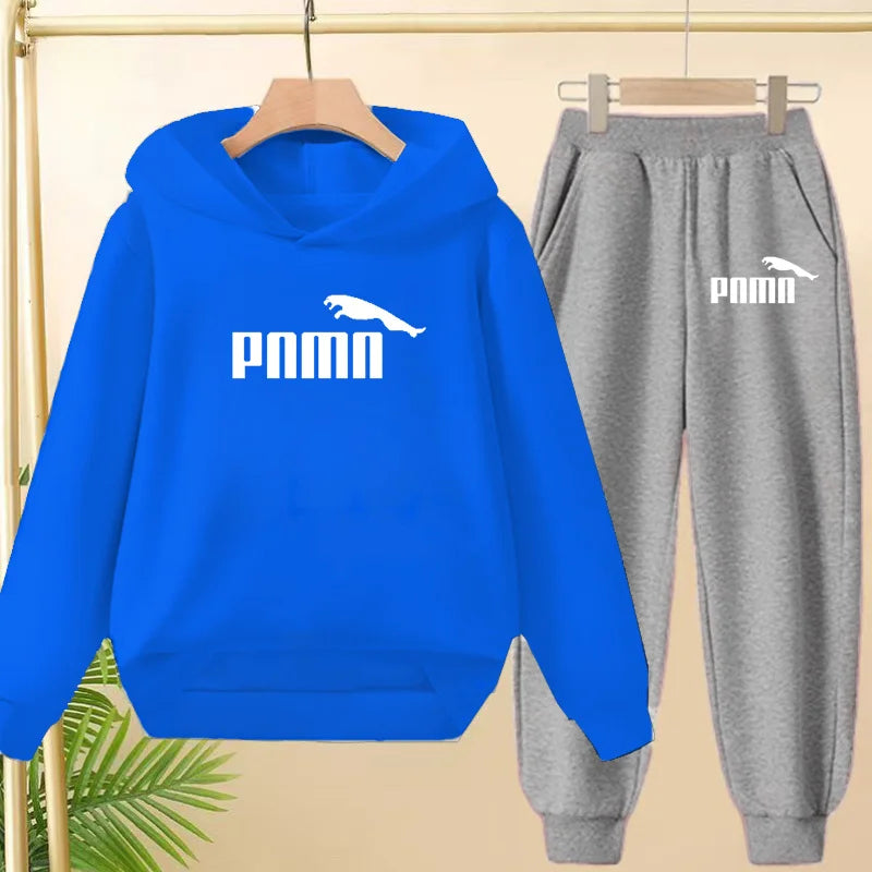 Cartoon Casual Kids Jogging Set