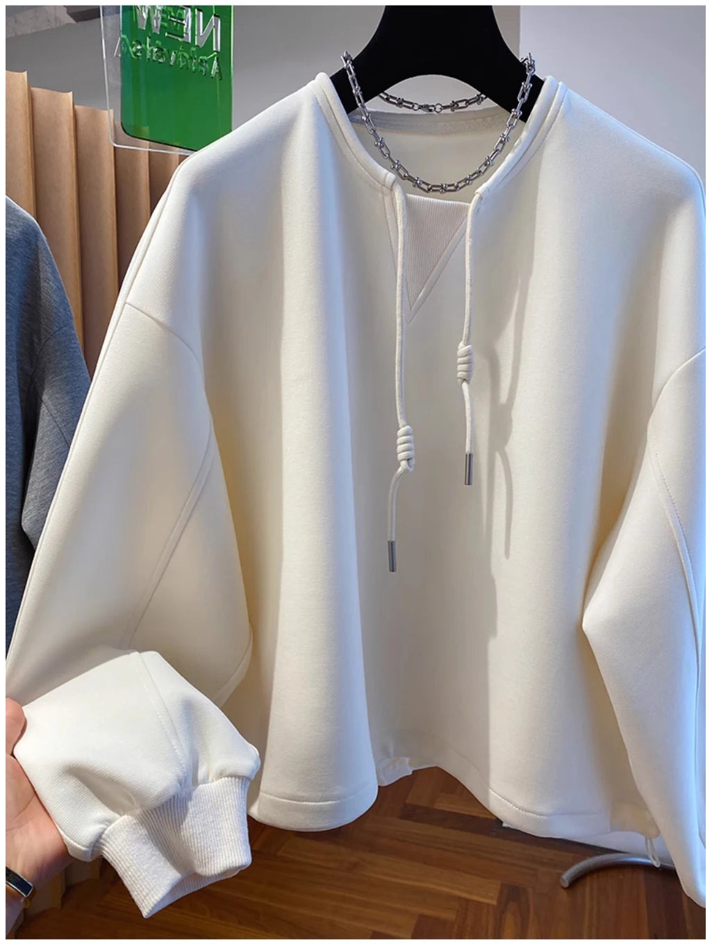 Oversized Casual Hoodie Sweatshirt