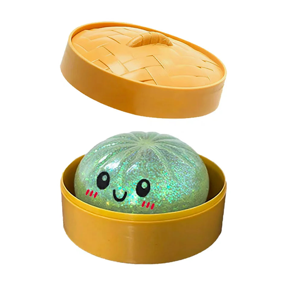 Glitter Dumpling Sensory Squeeze Toy