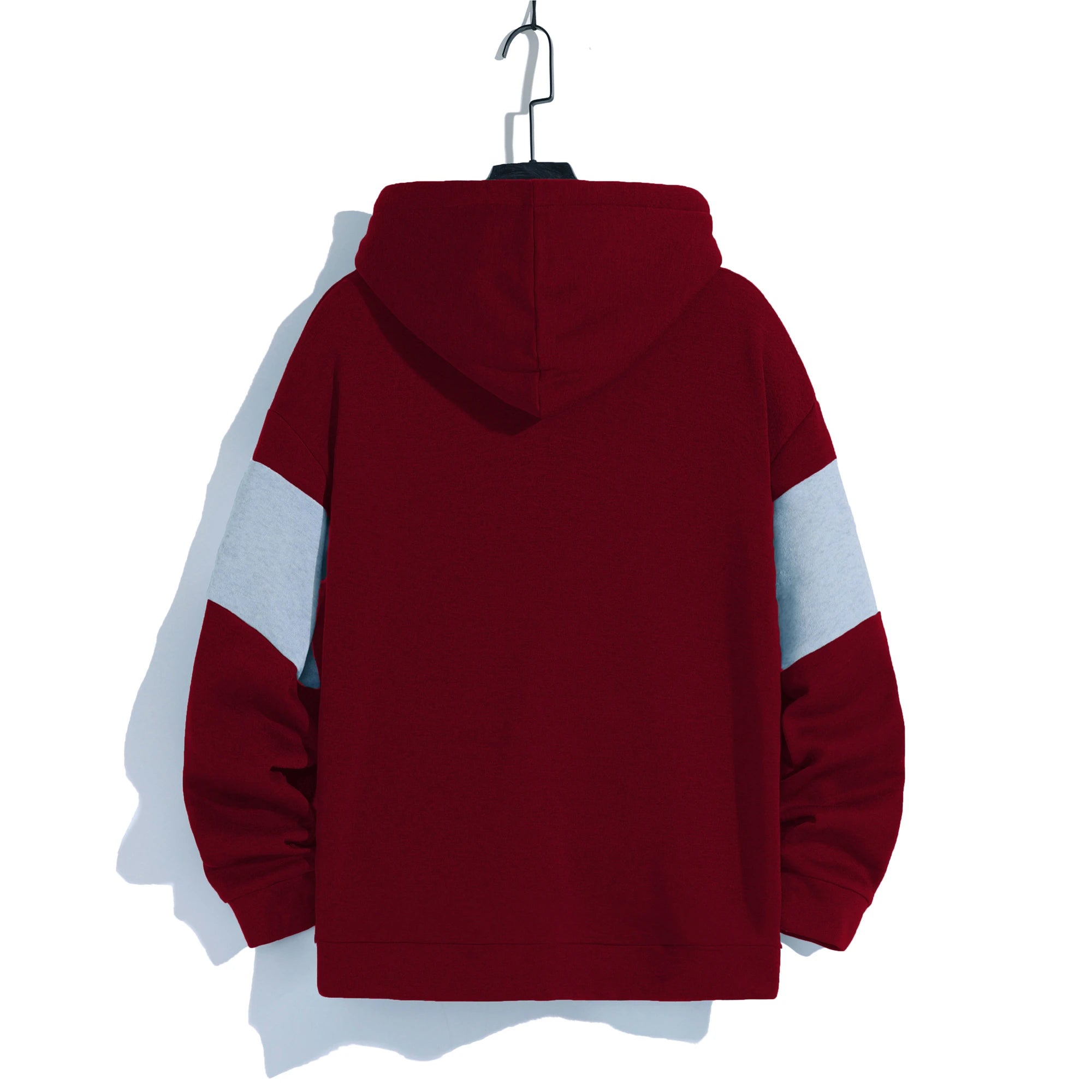 Men's patchwork color hoodie light fleece hoodie long sleeve hoodie sports hoodie