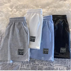 2025 Summer New Women Waffle Comfortable Leisure Sports Shorts Loose Outdoor Cycling Camping Hiking Mountaineering Shorts