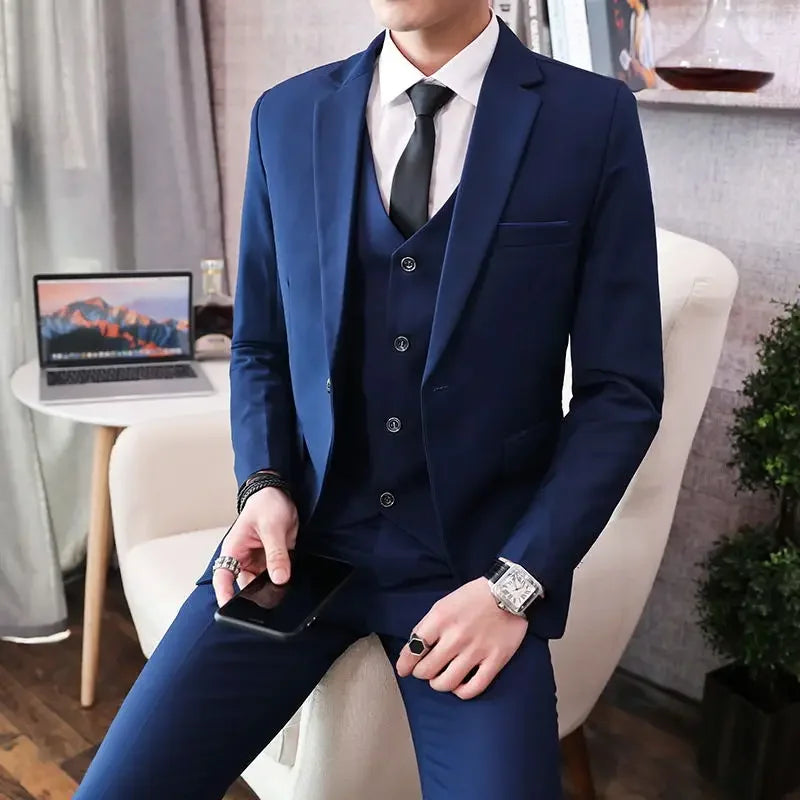 British Style Three Piece Suit