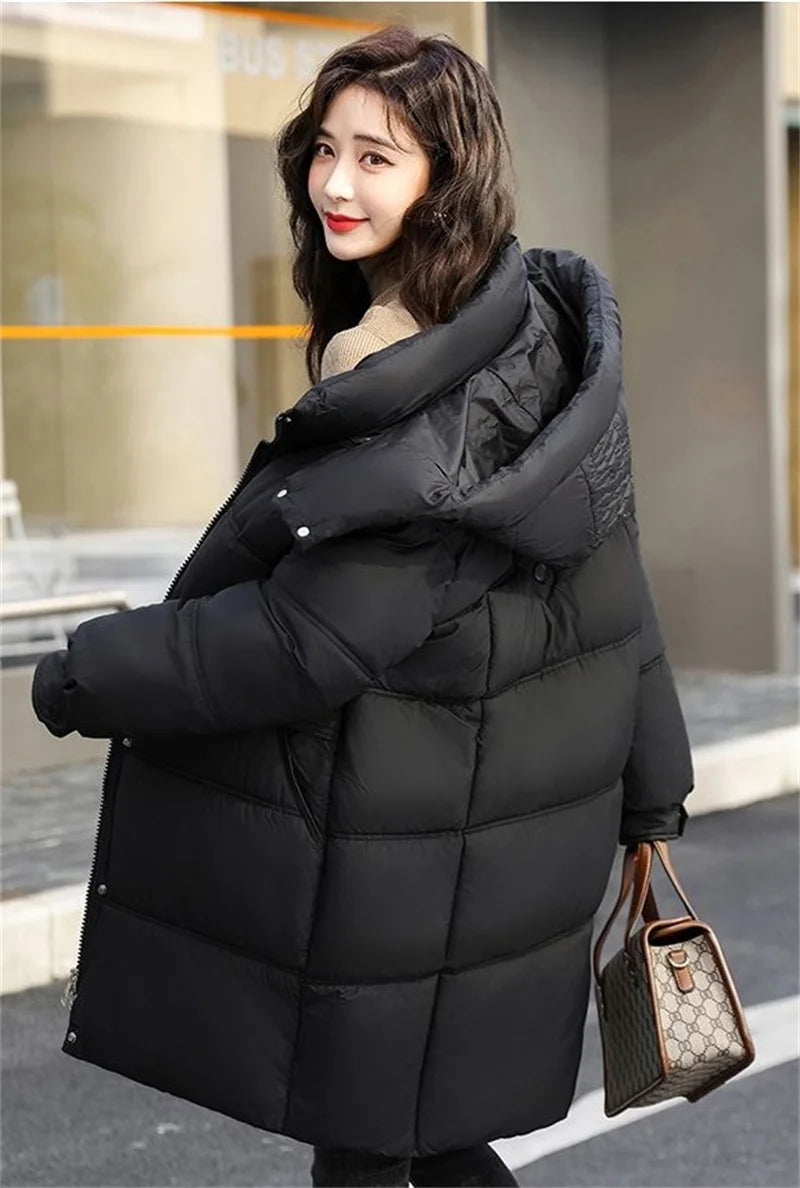 Warm Hooded Winter Padded Jacket