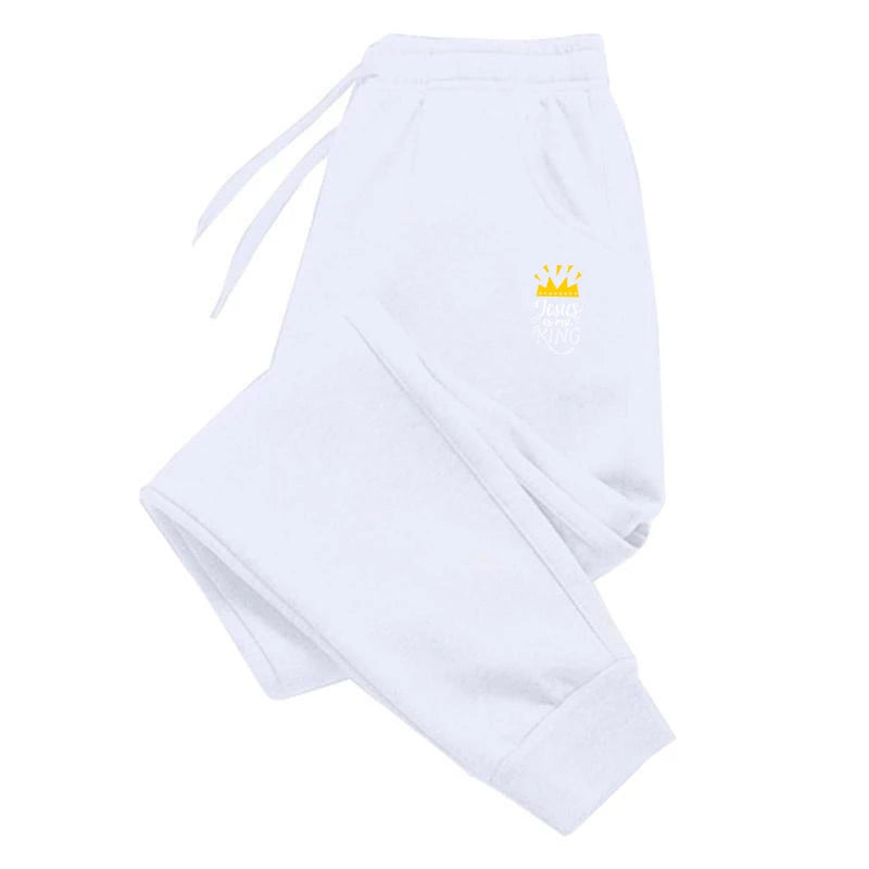 Versatile Soft Women's Sweatpants Fitness Joggers Baggy Fashion Comfortable Trousers