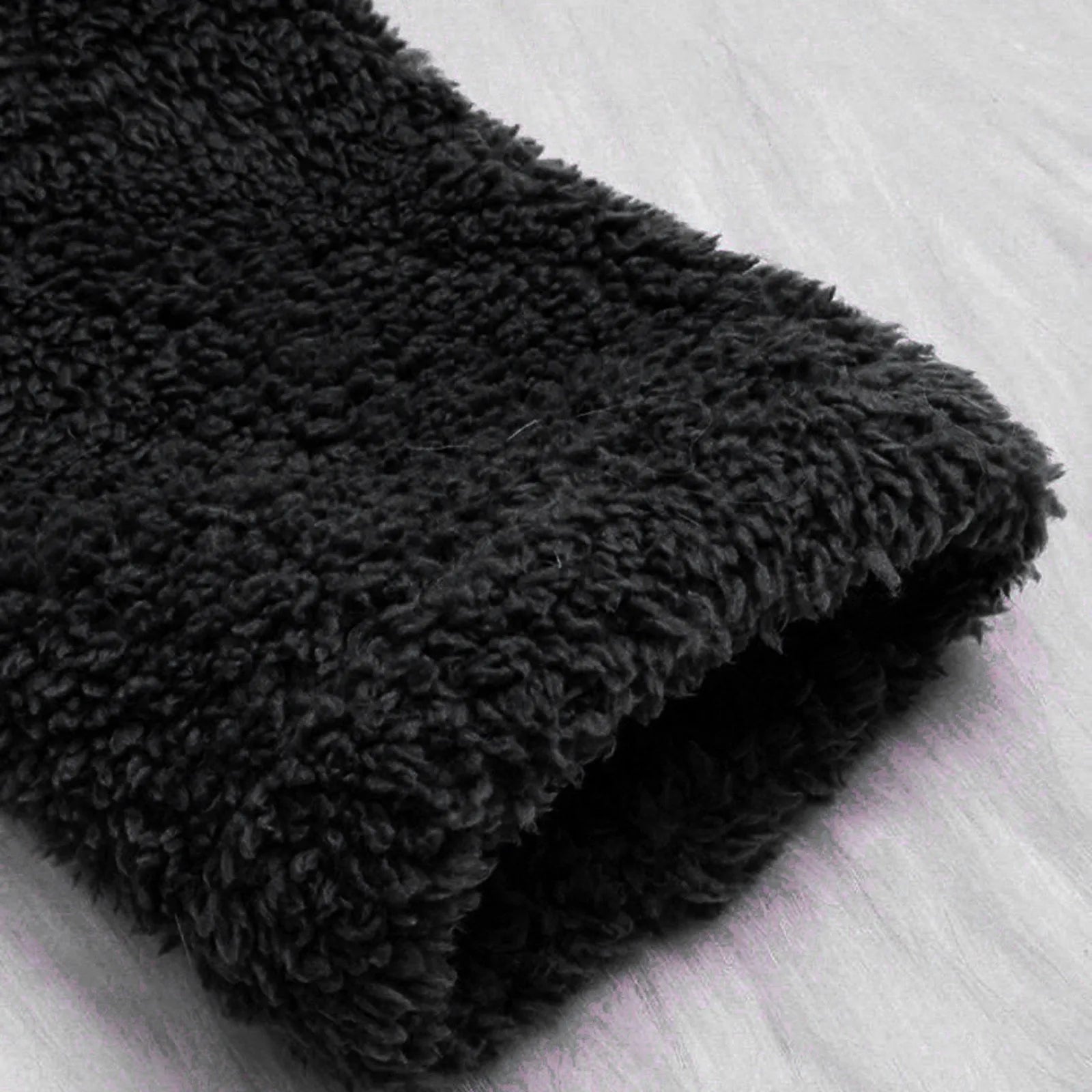 Plush Wool Blend Winter Coat