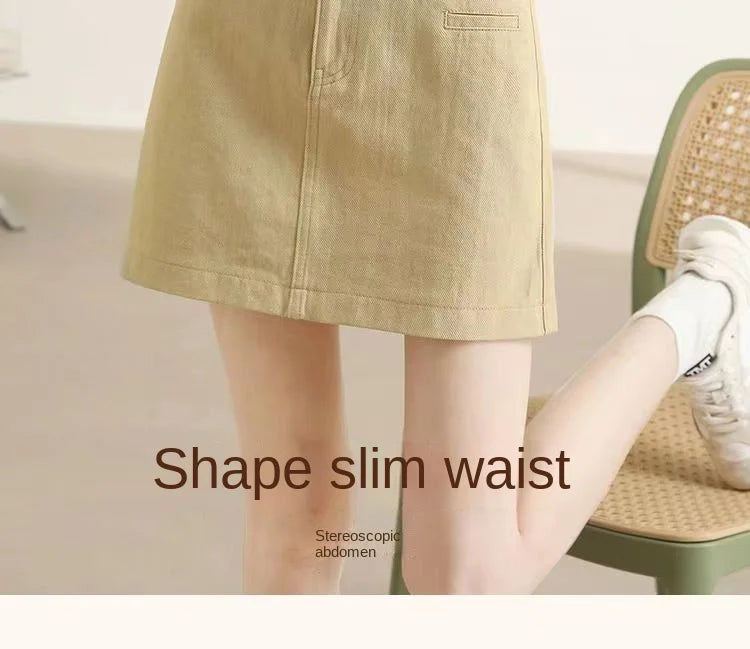Modern High Waist Mini Skirt