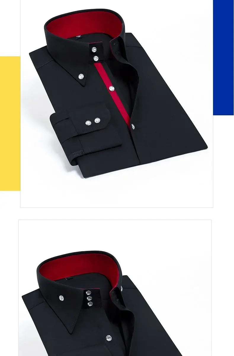 Korean Slim Non-Iron Dress Shirt