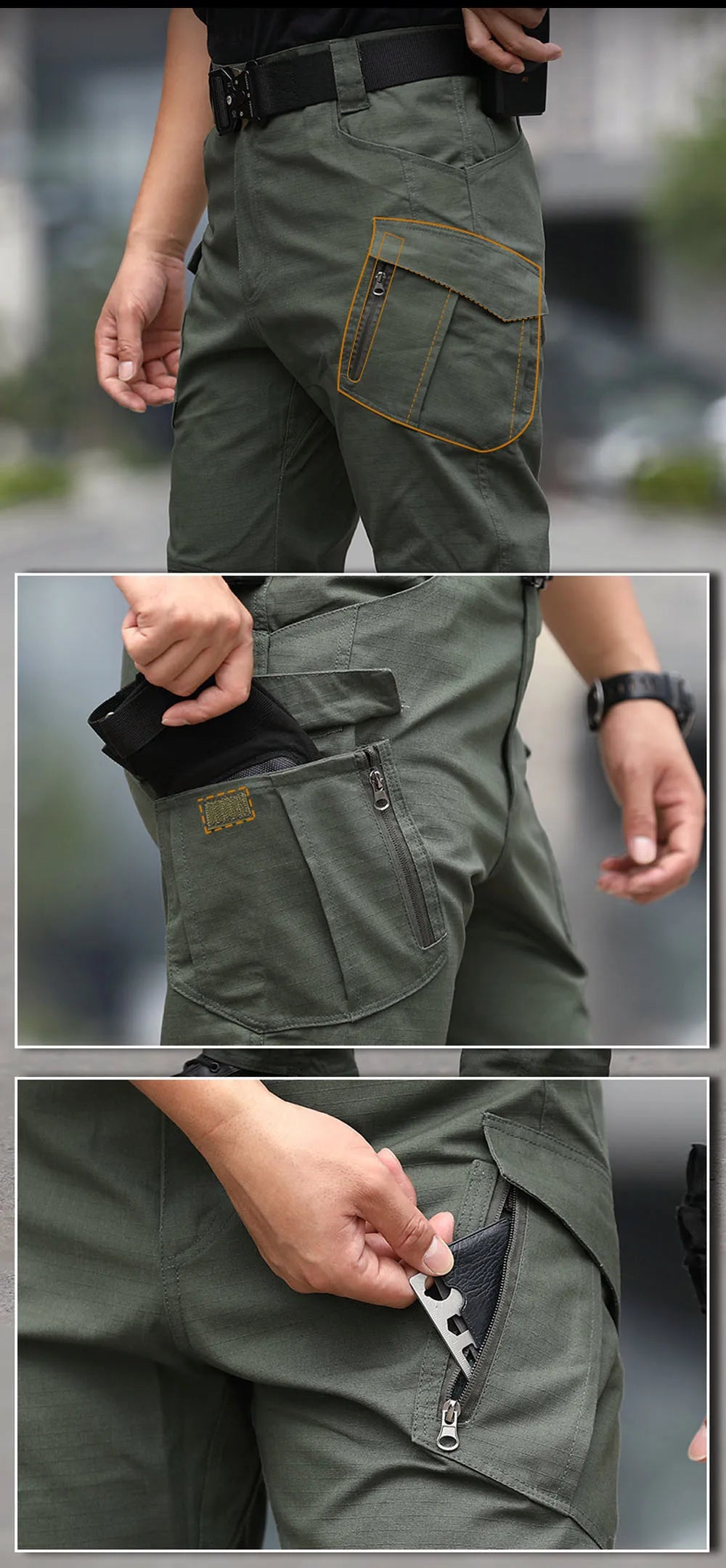 Classic Tactical Cargo Jogger Pants