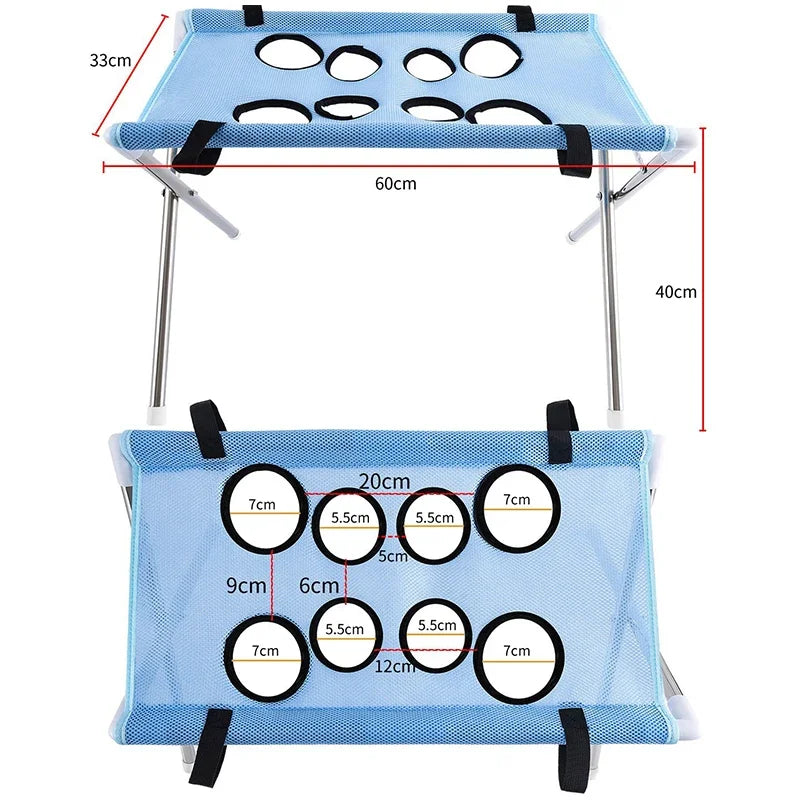 Pet Grooming Bed Portable Detachable Pet Bath Hammockstand Soft Breathable Mesh Support Rack Pet Drying For Cats And Small Dogs