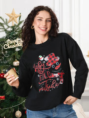 Cozy Reindeer Knit Pullover