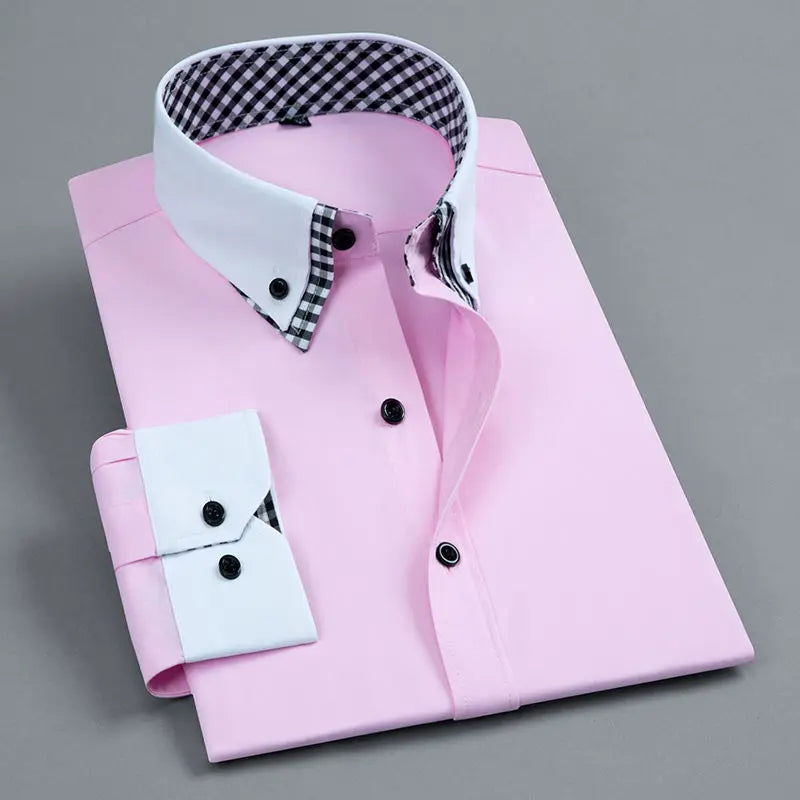 Premium Non-Iron Business Dress Shirt