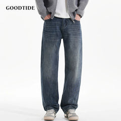Fashion Casual Straight Jeans Autumn