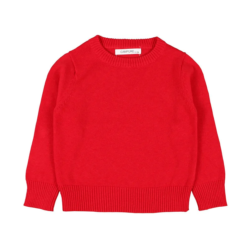 Winter Cartoon Knit Kids Pullover Sweater