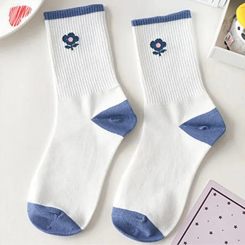 Striped Plaid Sport Socks