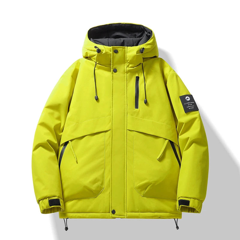 Thick Hooded Hiking Jacket