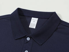 Golf Men's Polo Shirt Casual Solid Color Short Sleeved T-Shirt Men's and Women's High-Quality Summer Dress
